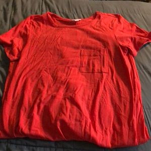 Lularoe Solid Red Carly Dress